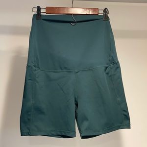 Senita Large Maternity Biker Shorts